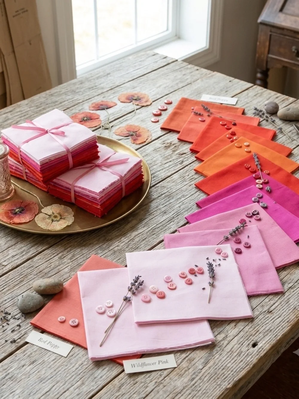 150 pcs Solstice Sunset pre cut charm pack 5